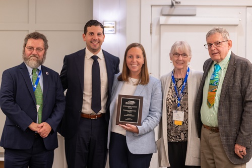CHA accepts 2023 MassNAHRO Outstanding Agency Award for the Commonwealth Avenue Project
